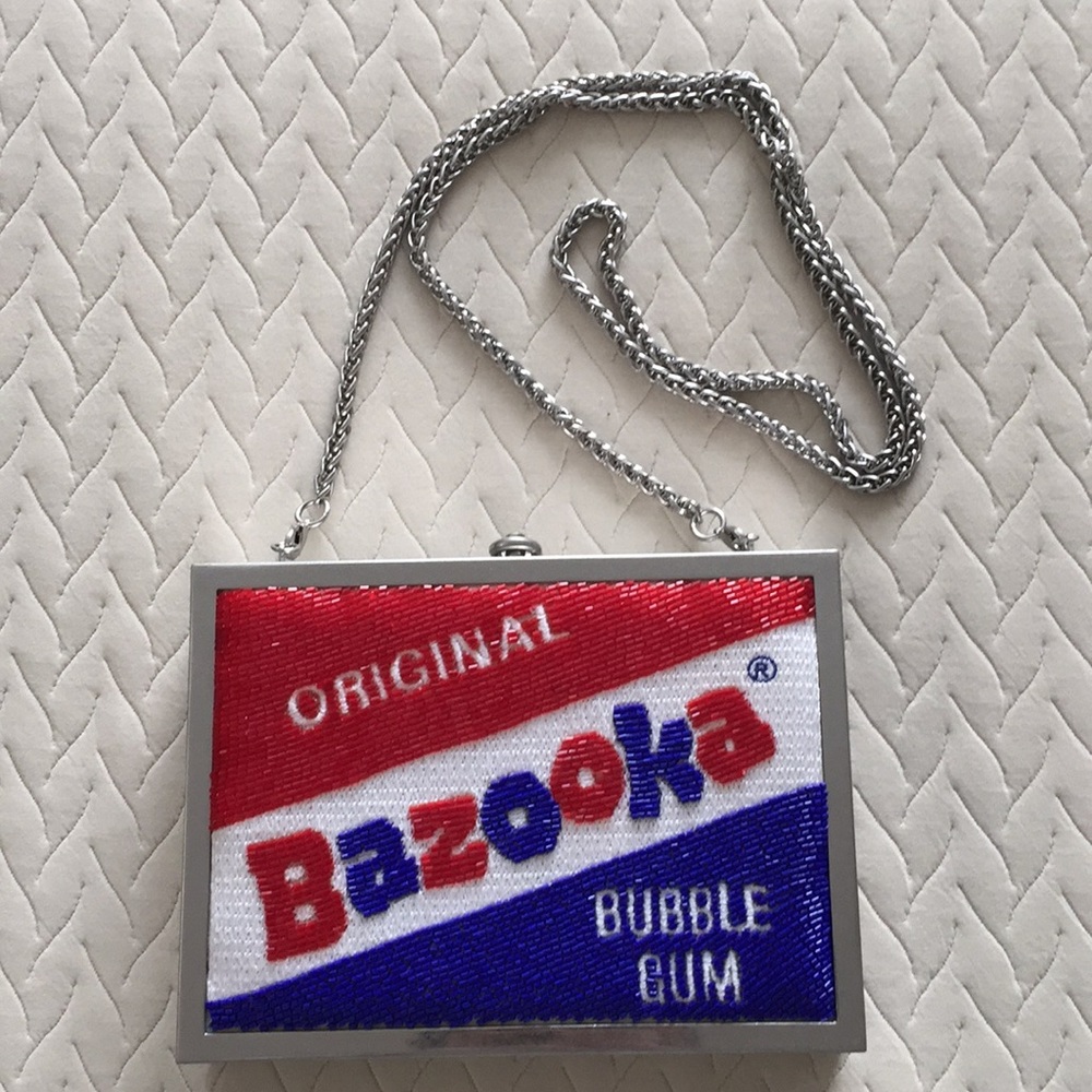 Alice + Olivia Bazooka Beaded Clutch
